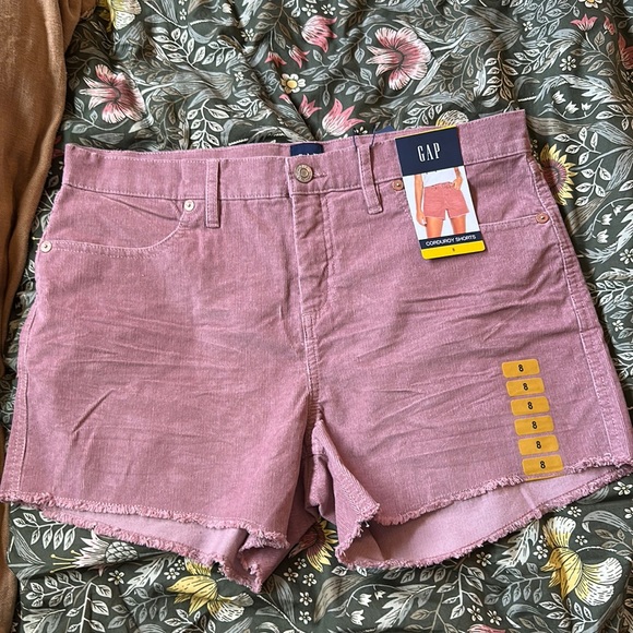 GAP Shorts Nwt Gap Corduroy Shorts Pink Poshmark